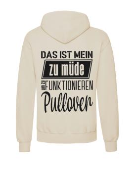 zu müde um zu funktionieren